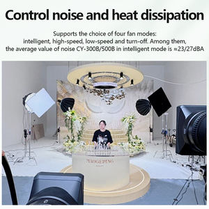 Tutto il nuovo Design 500W DMX professionale <span class=keywords><strong>Audio</strong></span> <span class=keywords><strong>Video</strong></span> illuminazione Bowen montaggio fotografia luce - Product Image 5