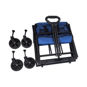 Nhiệm Vụ Nặng Nề Công Suất Lớn Đóng Mở Wagon Giỏ Hàng Rắn Có Thể Gập Lại Vườn Bãi Biển Cắm Trại Xe Đẩy Mua Sắm Lưu Trữ Công Cụ OEM - Product Image 3