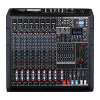 Console audio DJ de scène avec mixeur Bluetooth USB 26 canaux série TF, double mixeur à effets 99DSP