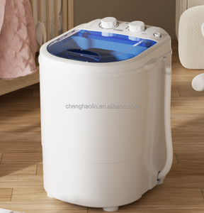 Mini <span class=keywords><strong>Lavadora</strong></span> <span class=keywords><strong>Portátil</strong></span> Compacta Semiautomática con Cesta de Centrifugado <span class=keywords><strong>para</strong></span> Ropa de Bebé, <span class=keywords><strong>Lavadora</strong></span> Pequeña <span class=keywords><strong>para</strong></span> Dormitorio o <span class=keywords><strong>Apartamento</strong></span> - Product Image 3