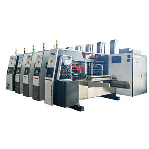 Tự động 4 màu <span class=keywords><strong>flexo</strong></span> phẳng máy in Nhiều màu Cấu trúc ngăn xếp Điều kiện Mới giấy <span class=keywords><strong>flexo</strong></span> in điện carton - Product Image 1