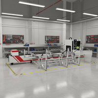 Machine de découpe laser CNC haute vitesse pour tubes, avec conception portable, pour le traitement des tubes métalliques et la découpe automatique de tuyaux