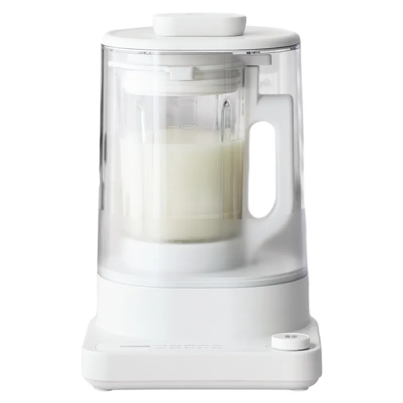 फैशनेबल ध्वनि-सबूत 1.5L सोयाबीन दूध निर्माता सूप ग्लास ब्लेंडर बच्चे को खाना प्रोसेसर गर्म और ठंडे रस ब्लेंडर
