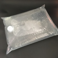 Sacs d'emballage de vin rouge en aluminium dans des boîtes pour le stockage des aliments Pochettes à bec verseur Jus de vin Alcool Pochette laminée Valve Container