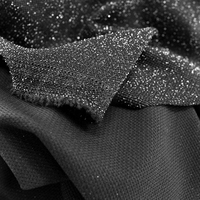Super Promotion Tissu Maillot de Bain Brillant 180 g/m² Nylon 70 % Élasthanne 13 % Fil Lurex Argenté 17 %