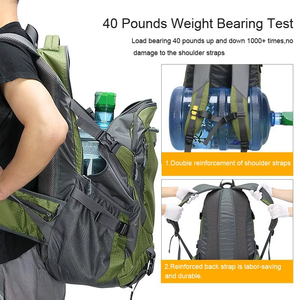 Sac à dos de randonnée léger imperméable de grande capacité pour les voyages en plein air, le trekking, le camping, les courts séjours et l'alpinisme - Product Image 4