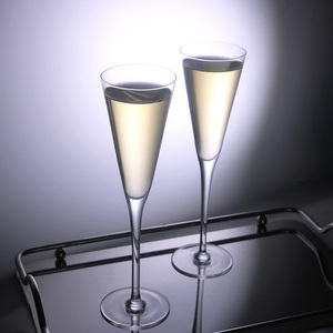 Factory <strong>Wholesale</strong> Modern Luxury Transparent Decorative Wedding <strong>Champagne</strong> <strong>Flute</strong> for Party Wedding - Product Image 3