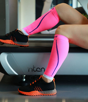 En gros, Manchon de compression sans pied 20-30 mmHg pour mollets, pour hommes et femmes, manchon de sport