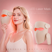 Masque facial électrique sans fil 3D personnalisé tendance en silicone de qualité alimentaire, appareil de beauté pour le visage à usage domestique