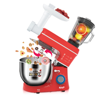 Nouveau robot culinaire 5 en 1, hachoir à viande, mixeur, batteur sur socle, haute qualité, anti-éclaboussures