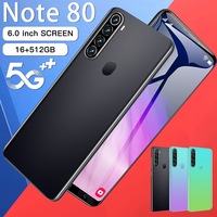 Note80 Nuevo Teléfono Inteligente Android con 1+16 GB, Pantalla HD de 5.0 Pulgadas, 3G, Doble SIM, con Idiomas Francés y Alemán