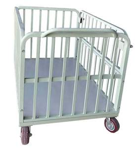 Zware transportkar voor textielrollen, voor magazijn - Product Image 3