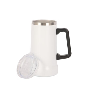 Jarra de Cerveza de Acero Inoxidable de 24 oz, Doble Pared Aislada, Perfecta para Disfrutar de la Cerveza en los Calurosos Veranos de Japón - Product Image 3