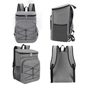Free Sample OEM Custom Reusable Soft Picnic Portable Insulated <b>Cooler</b> <b>Backpack</b> Compartment Cooling Thermal Shoulder Bags With - Product Image 3