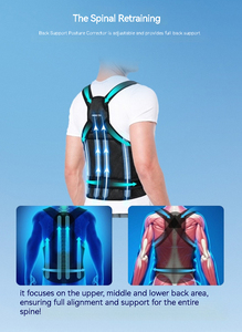 Wholesale Popular Products Posture Corrector Breathable <strong>Harness</strong> with Adult Back Reverse Hump Strap and Wide Shoulder Strap - Product Image 3