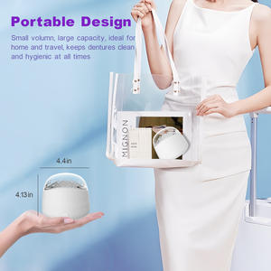 <span class=keywords><strong>Limpiador</strong></span> Ultrasónico Eléctrico para Alineadores Dentales, Retenedores y Protectores Bucales, 40kHz, Reutilizable, de Grado Médico, de Acero Inoxidable, para Uso Doméstico y en Automóviles - Product Image 5