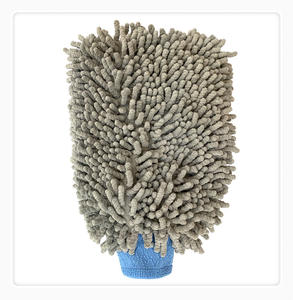 Guante de limpieza multifuncional con agarre ergonómico, de poliéster, con buena absorción de agua, para lavado de autos. - Product Image 4