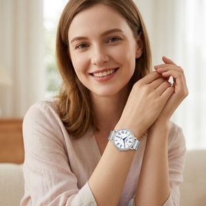 Montre connectée pour femmes avec écran AMOLED de 1,19 pouces, encodeur AI <span class=keywords><strong>GPT</strong></span>, suivi de la santé, montres connectées personnalisées directement de l'usine, vente en gros - Product Image 2
