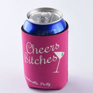 Fundas Personalizadas para Latas de Cerveza con Logotipo, Delgadas, Verdes y Negras, para Impresión por Serigrafía y Sublimación, Fundas para Latas de Boda - Product Image 2