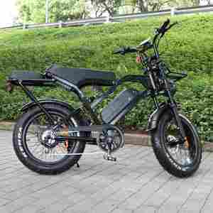 Vélo électrique Citybike V8 Pro avec siège arrière, vélo électrique Velo Electr 250W, vélo de montagne électrique, application de suivi de localisation, FATBIKE EBIKE - Product Image 6