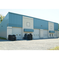 Estructura de acero ligera Fábrica industrial Estructura de acero prefabricada Almacén Taller Cobertizo de construcción