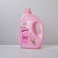 Parfum naturel sakura détergent à lessive liquide parfum jetable pour vêtements et bouteilles d'emballage de lavage domestique