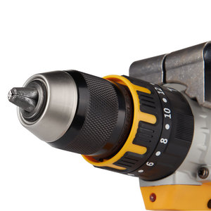 สว่านไฟฟ้า 13 มม. มอเตอร์ไร้แปรงถ่าน ใช้แบตเตอรี่ ปรับความเร็วได้ สำหรับเจาะไม้และโลหะ - Product Image 1