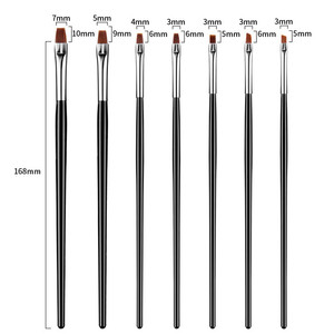 Wellflyer ชุดแปรงทาเล็บ <span class=keywords><strong>NABR</strong></span>-041นวัตกรรมออกแบบได้ตามต้องการฉลากส่วนตัว - Product Image 4