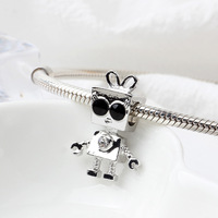 BNX – bijoux petite Bella avec lunettes de soleil, accessoires de ficelle, robot mignon, perles de bricolage