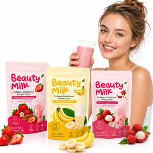 Smooth Banana Stemcell Beauty Milk <b>Powder</b> in Jar for Daily Glow & Skin Nutrition - Product Image 1