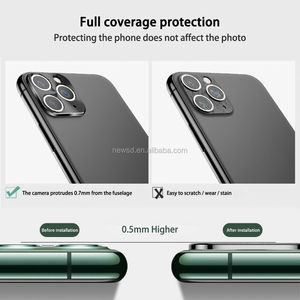 Nouvelle arrivée secondes <span class=keywords><strong>changement</strong></span> pour <span class=keywords><strong>iphone</strong></span> x xs max à <span class=keywords><strong>11</strong></span> pro max en métal caméra lentille protecteur d'écran - Product Image 5
