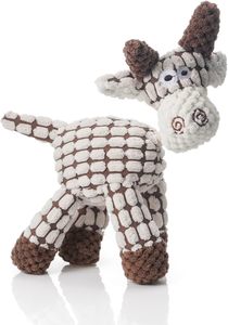 Juguete Interactivo para Mascotas Tipo Teddy Shiba Inu, Diseño de Animal Sólido para Entrenamiento de Perros, Sonido de Granos de Maíz, Material de Felpa para Todas las Estaciones - Product Image 4