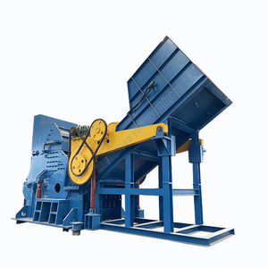 <strong>2</strong> <strong>Motors</strong> Drive Metal Shredder Blades <strong>Scrap</strong> Metal Crusher Aluminium Shredder Machine - Product Image 1