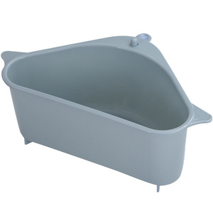 Égouttoir triangulaire avec poignée, taille M, organisateur d'évier, support de lavage de légumes, filtre à eau, rangement pour torchons suspendus - Product Image 5