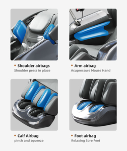 Modern Recliner Chair Luxury 4D Shiatsu Zero Gravity Heating Leg with Wireless Charging - Product Image 4