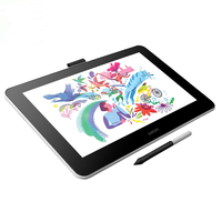 Tablette graphique Wacom One HD DTH134 avec écran tactile 13,3 pouces pour interface graphique ; compatible Mac/PC/Chromebook