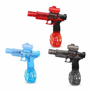 Pistolet à eau miniature sans fil USB transparent à tir rapide pour enfants, très populaire - Product Image 2