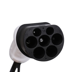 شاحن سيارات كهربائية محمول بقوة 32 أمبير من النوع 2 إلى النوع 2، موصل مزدوج بمعيار أوروبي، 7 كيلوواط، كابل 5 أمتار - Product Image 6