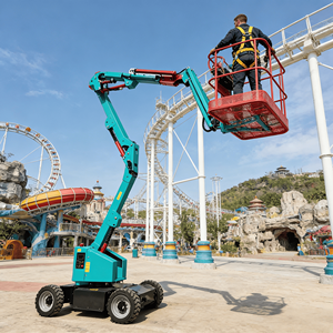 Nouvelle plateforme élévatrice articulée autopropulsée remorquable Longqing TB11E-TB22E avec une hauteur maximale de 9,5 m à 20,5 m - Product Image 1