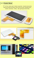 Layar LCD Kustom Polcd 4,3 inci 480x272 Industrial Transmissive MCU SPI Panel IPS TFT 4,3 inci