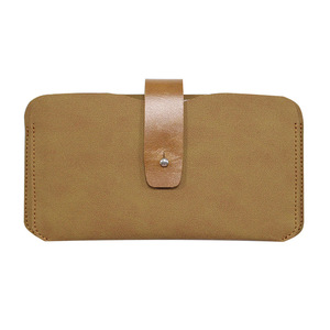 Cartera Larga para Mujer, Monedero de Mano Texturizado de Cuero PU, Ranuras para Tarjetas Personalizadas, Porta Tarjetas, Clip para Boletos de Avión - Product Image 4