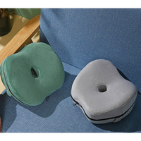 Bewalker Nouveau Design Coussin Orthopédique Ergonomique en Mousse à Mémoire de Forme Souple en Forme de Pomme, Réglable, Non Toxique, Lavable, pour Genoux et Lit, 100%