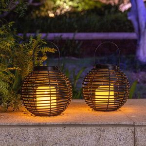 Jardin Patio Home Decor Floor Patio Home Decor Hanging Lamps Outdoor Waterproof Christmas Camping Lanterns Lights Solar Lantern - Product Image 3