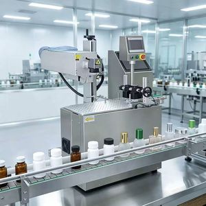 Machine de tri et de marquage laser UV en ligne pour bouchons de bouteilles, permettant une corrélation de codes uniques et une traçabilité totale - Product Image 2