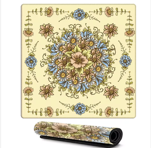 Tapis de Mahjong Américain Imperméable en Feutre avec Dos Antidérapant en Caoutchouc - Réduction du Bruit et Lavable pour Jeux à Domicile et Fêtes de Famille - Product Image 2