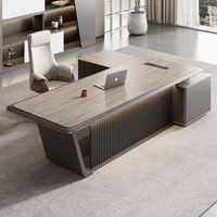 Bureau de base Table de patron Conseils respectueux de l'environnement Fabricant chinois Bureau de direction