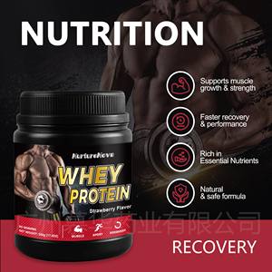 Proteine del Siero di Latte in Polvere per Esportazione Transfrontaliera, Bottiglia da 500g Gusto Banana, per Crescita Muscolare e Donne in Gravidanza, 10-19g di Proteine per Porzione, Scadenza 2 Anni - Product Image 4