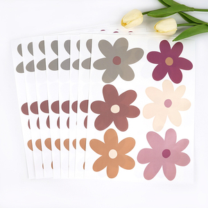 6PCS/Set <strong>Daisy</strong> <strong>Wall</strong> <strong>Stickers</strong> Boho Groovy Floral Large <strong>Wall</strong> <strong>Stickers</strong> Waterproof Bedroom Nursery Living Room Decor <strong>Wall</strong> <strong>Stickers</strong> - Product Image 3