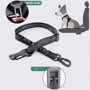 JunjiangFa Fábrica al por mayor Durable Poliéster Pet Vehículo Cinturón DE SEGURIDAD Multifuncional <span class=keywords><strong>Coche</strong></span> Cinturón de seguridad con estilo de moda acolchado - Product Image 1