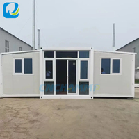 Chammp Maison en conteneur extensible Maison préfabriquée de 2 chambres à coucher Petite maison préfabriquée portable à vendre